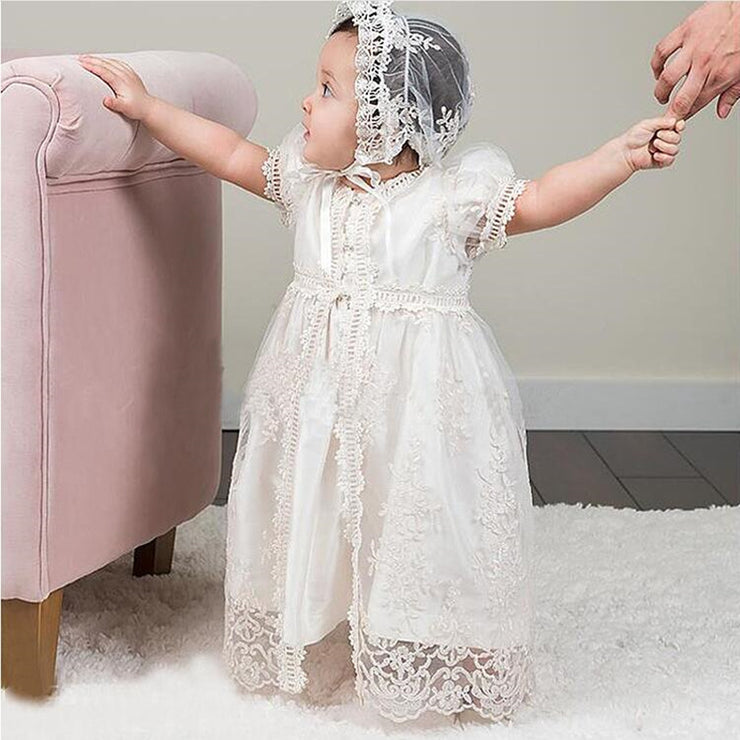 Infants And Toddlers Birthday Photography Lace Princess Dress