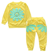 Children's Suit Sun Flower 2-Piece Set