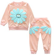 Children's Suit Sun Flower 2-Piece Set