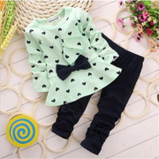 Spring Bunny outfit for Girls' Infants and Toddlers'  Cotton Clothes /Suits