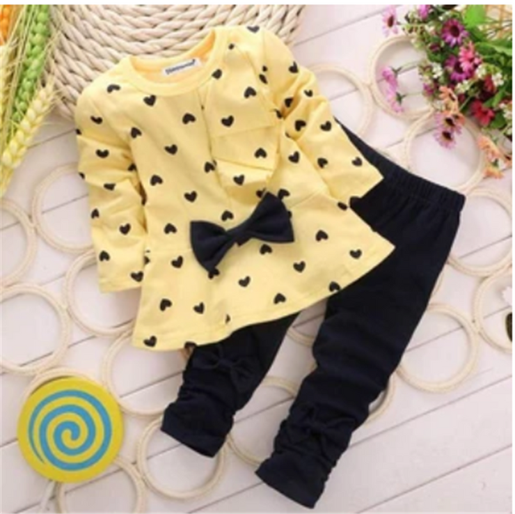 Spring Bunny outfit for Girls' Infants and Toddlers'  Cotton Clothes /Suits