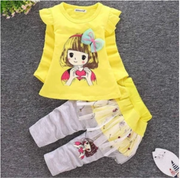 Spring Bunny outfit for Girls' Infants and Toddlers'  Cotton Clothes /Suits