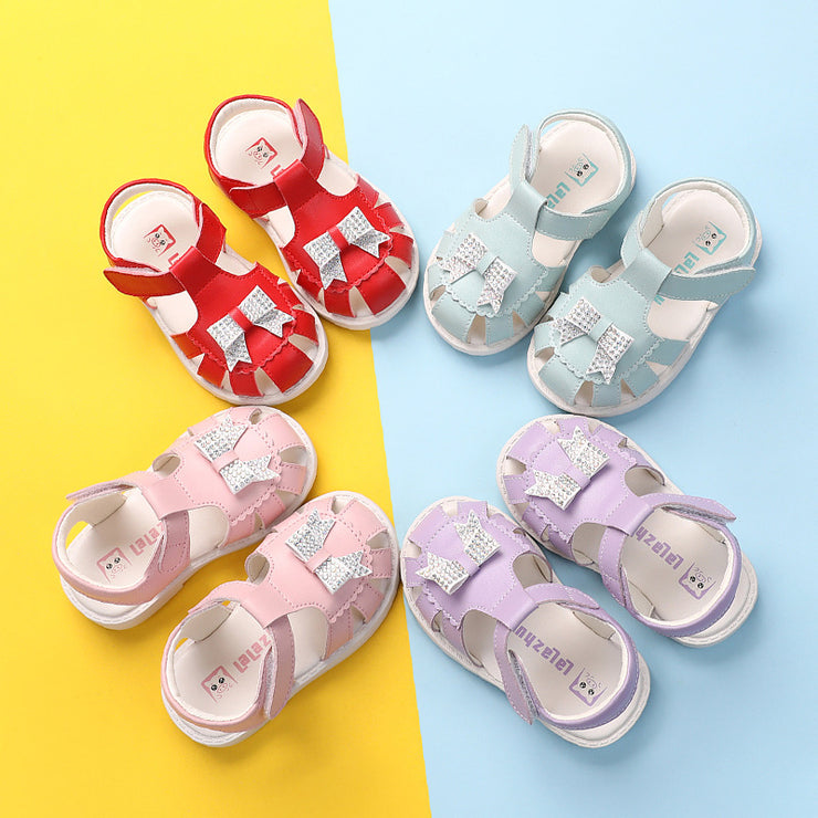 Baby Princess Shoes Girls Toddler Leather Sandals Baby Toddler Children's Shoes