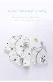 Newborn Clothes Pure Cotton Boneless Baby Jumpsuit Four Seasons Bandage