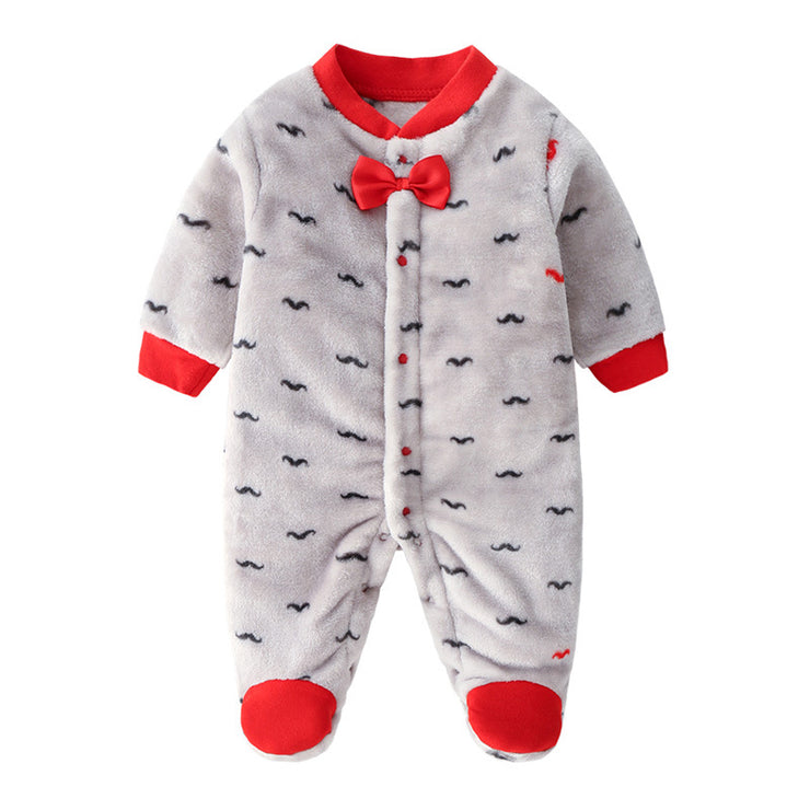 Warm jumpsuits for newborn babies