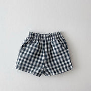 Ins Baby Loose Thin Cotton And Linen Shorts Childish Style