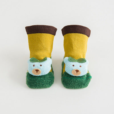 Stitching doll socks baby baby floor socks