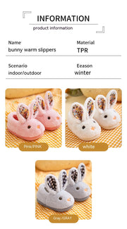 Winter Girls Boys Keep Warm Home Indoor Fluffy Cotton Shoes