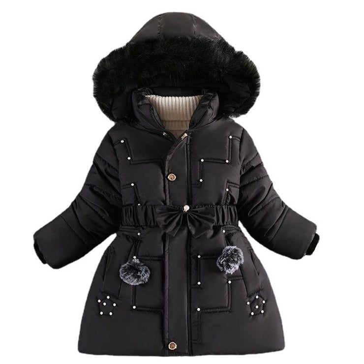 Girls Padded Jacket Cotton Thickened