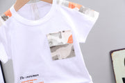 Boys' Casual Children's Children's Clothing Casual Short-sleeved Shorts