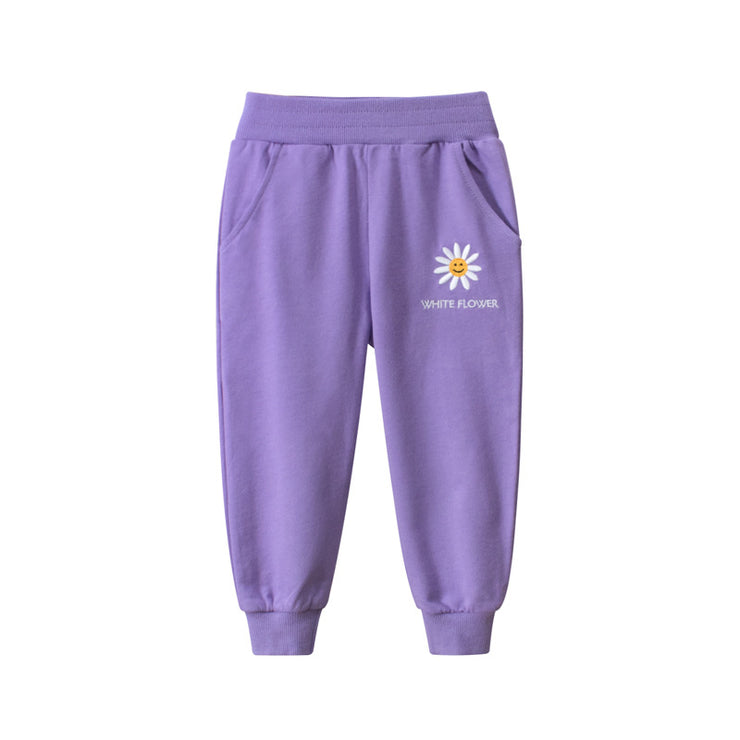 Girls' Trousers, Children's Outer Wear, Thin Western-Style Sports Pants For Kids