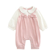 Baby Girl embroidered jumpsuit