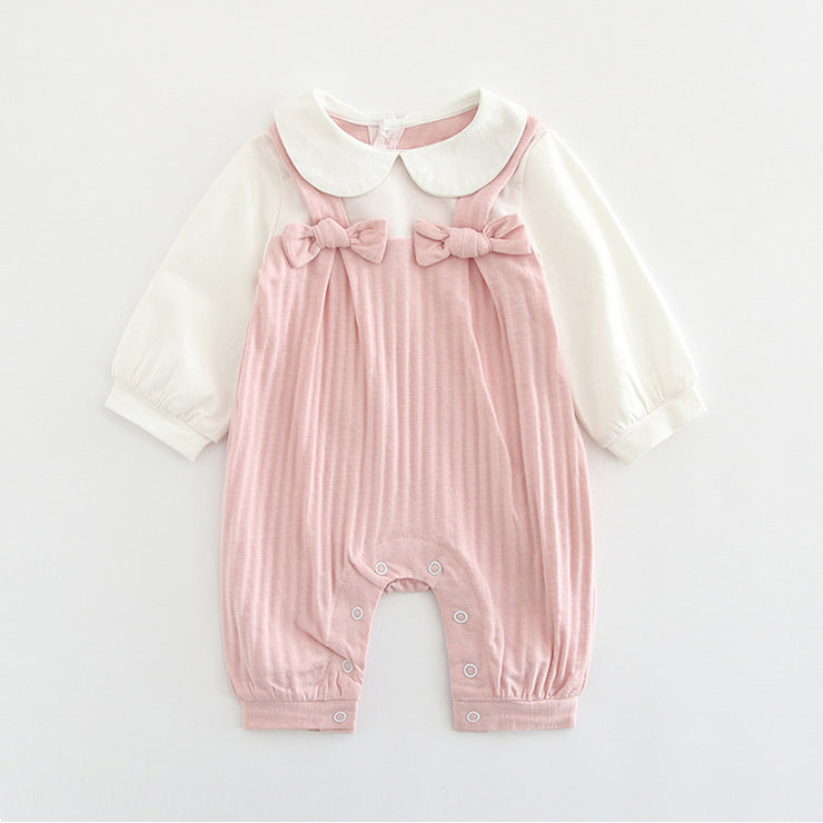 Baby Girl embroidered jumpsuit