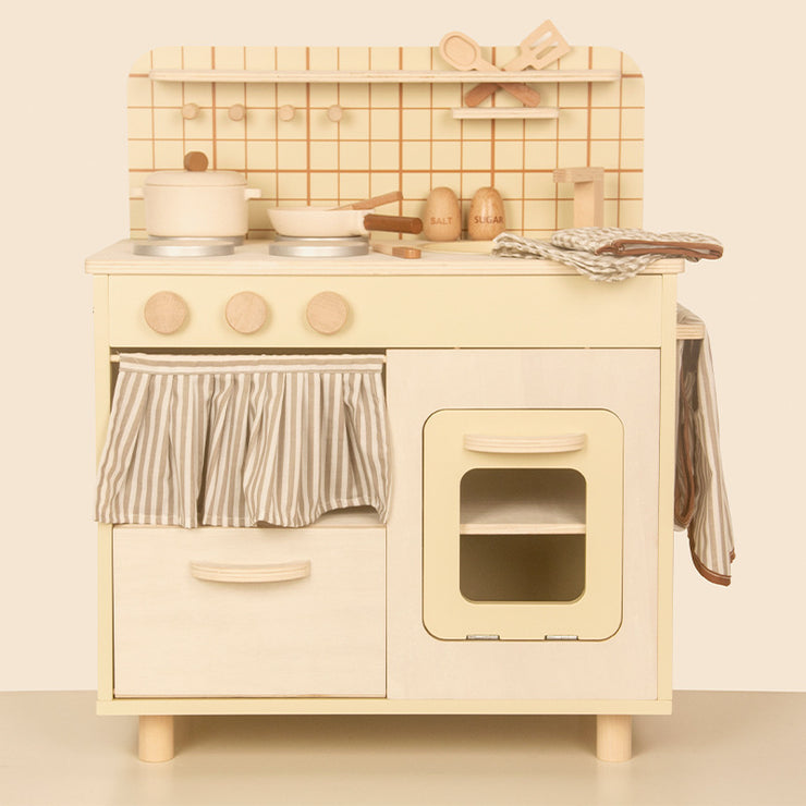 Simulation Of Children Wooden Kitchen Toys