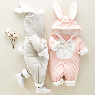 Baby bunny outfit/ jumpsuit for girls and boys. Great for Easter