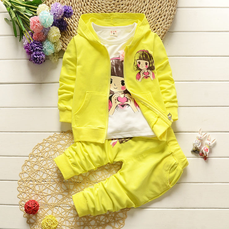 Children's Hoodie Casual Pants Suit