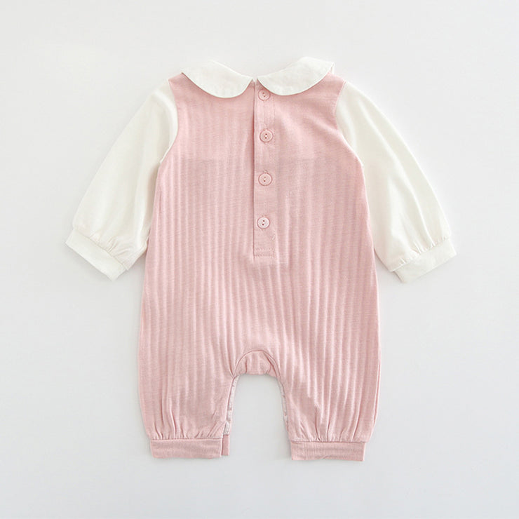 Baby Girl embroidered jumpsuit