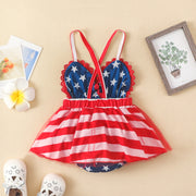 Infant New Sling Lace Mesh Dress