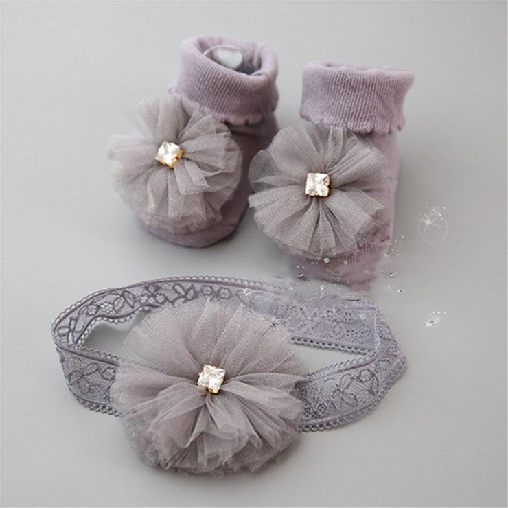 Children's short socks headband accessories