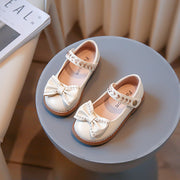 Spring New Girls' Casual Leather Shoes