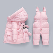 Children's Down Jacket Cartoon Extra Thick Coat