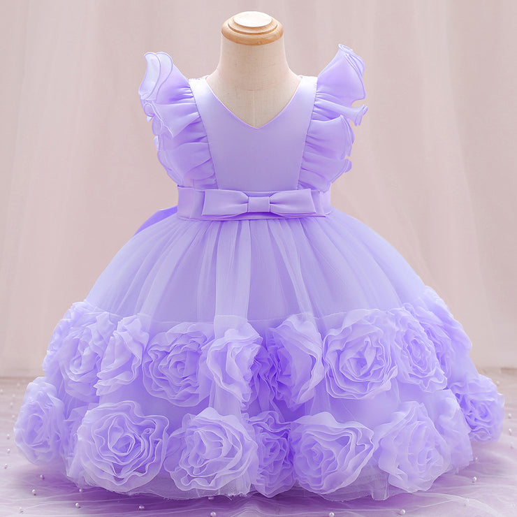 Girls' Children's Vest Princess Dress