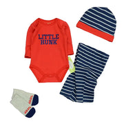 Baby Clothing Set: Cotton 3/4PCS/Lot for Girls & Boys