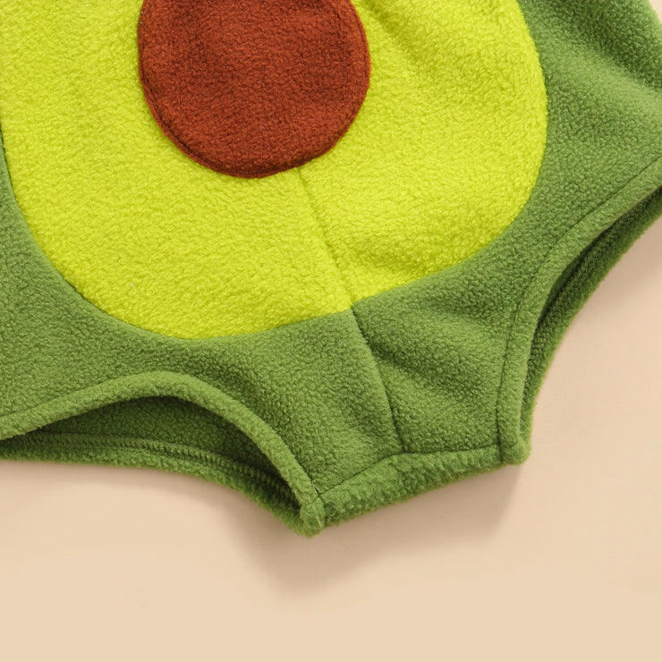 Ma&Baby 0-24M Newborn Infant Baby Girls Boys Romper Cute Avocado Jumpsuit Sleeveless Soft Baby Clothing Birthday Party Costume