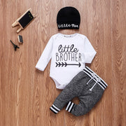 Newborn Baby Boy 3Pcs Cotton Outfit Set"