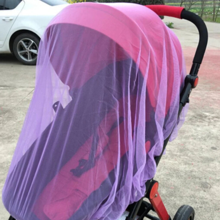 2018 Brand New Newborn Toddler Infant Baby Stroller Crip Netting Pushchair Mosquito Insect Net Safe Mesh Buggy White