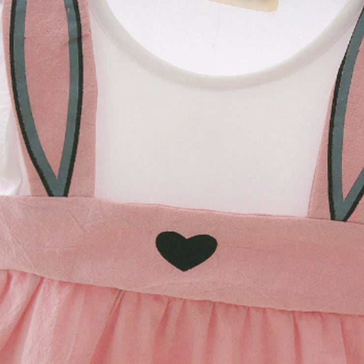 "Adorable Bunny Dress Sets for Newborn Girls (3-24 Months)"