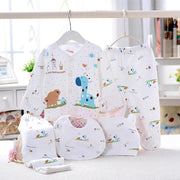 "5Piece Baby Girl Toddler Boy Clothes Cartoon Cute Letter Set BC1150"