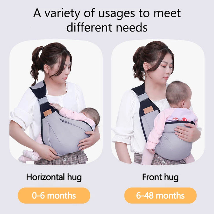 Child Carrier Wrap Multifunctional Baby Carrier Ring Sling for Baby Toddler Carrier Accessories Easy Carrying Artifact Ergonomic