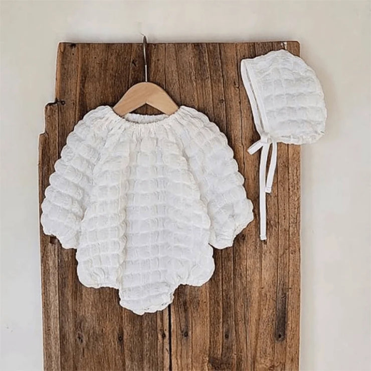 Newborn Baby Girl Cotton Clothes Set Long Sleeve Top+Shorts Rompe