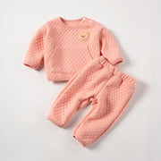 Baby Clothes Sets: Cute Bear Outfit for Newborns, Sweatshirt and Pants.