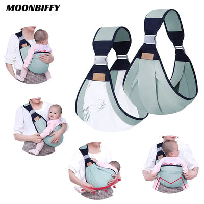 Child Carrier Wrap Multifunctional Baby Carrier Ring Sling for Baby Toddler Carrier Accessories Easy Carrying Artifact Ergonomic