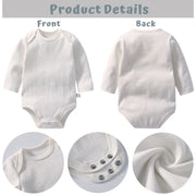 "Happy Birthday Dad  Cute Infant Cotton Clothes for Daddy's Special Day!"