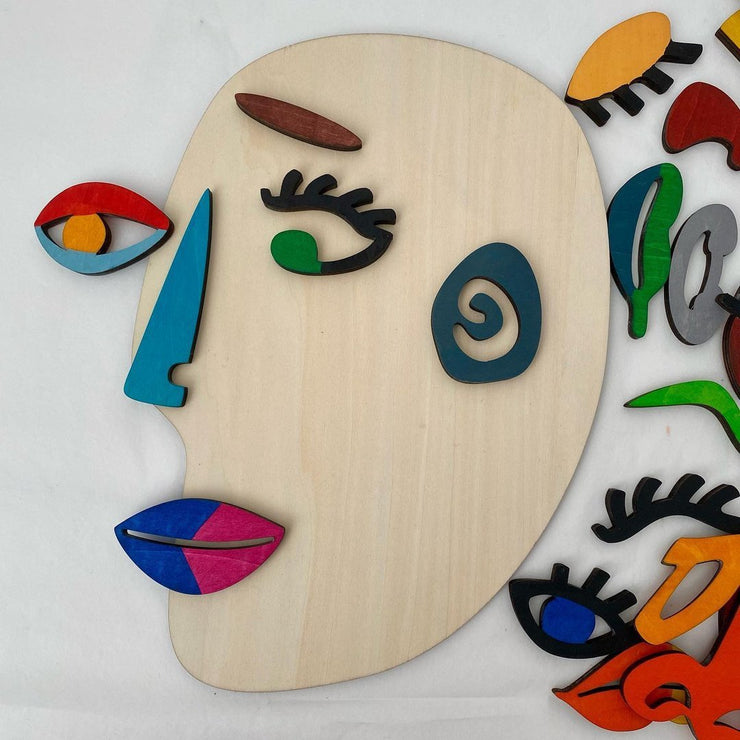 Wooden Montessori Puzzle Decompression Toys For Children