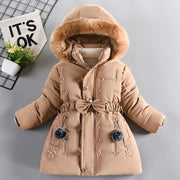 Girls Padded Jacket Cotton Thickened