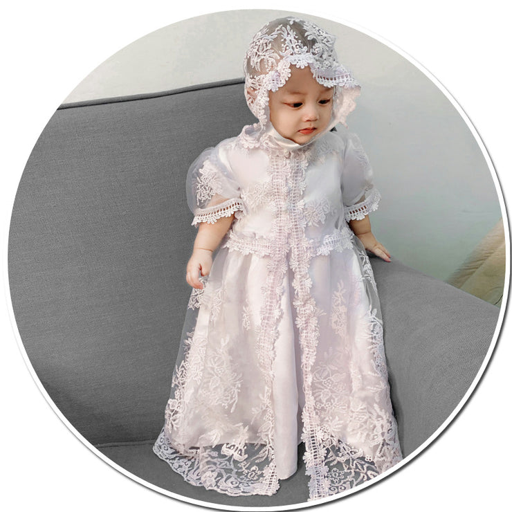 Infants And Toddlers Birthday Photography Lace Princess Dress