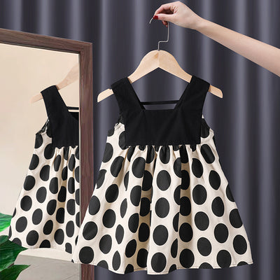 Korean Version Baby Vest Skirt Little Girl Princess Skirt Trendy