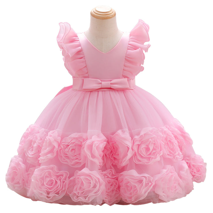 Girls' Children's Vest Princess Dress