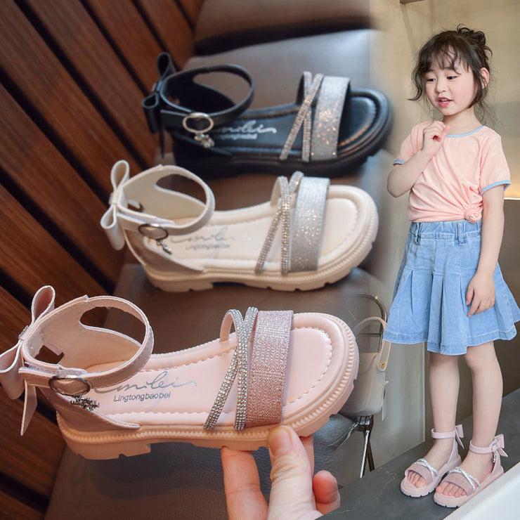 Girls' Fashion Open Toe Beach Shoes