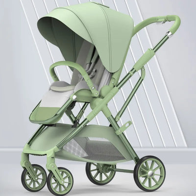 Portable Baby Strollers Baby Travel Folding Infant Trolley Pram shock High view Can sit or lie down Baby Carriage light stroller