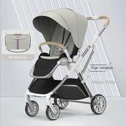 Portable Baby Strollers Baby Travel Folding Infant Trolley Pram shock High view Can sit or lie down Baby Carriage light stroller