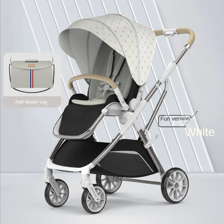 Portable Baby Strollers Baby Travel Folding Infant Trolley Pram shock High view Can sit or lie down Baby Carriage light stroller